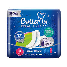 BUTTERFLY MAXI THICK 8 X/LONG