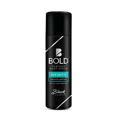BOLD INFINITY  BLACK BODY SPRAY 120ML