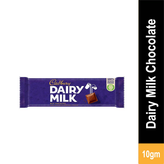 CADBURY DAIRY MILK CLASSIC CHOCOLATE 10G