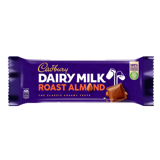 CADBURY DAIRY MILK ROASTED ALMOND 38G