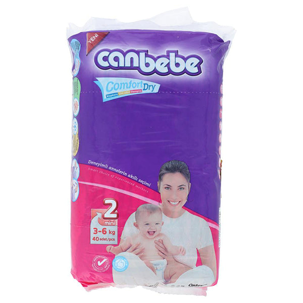 CANBEBE 2 MINI 3-6 KG 40PCS DIAPER