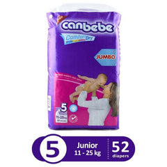 CANBEBE JUMBO 5 11-25 KG 52PCS