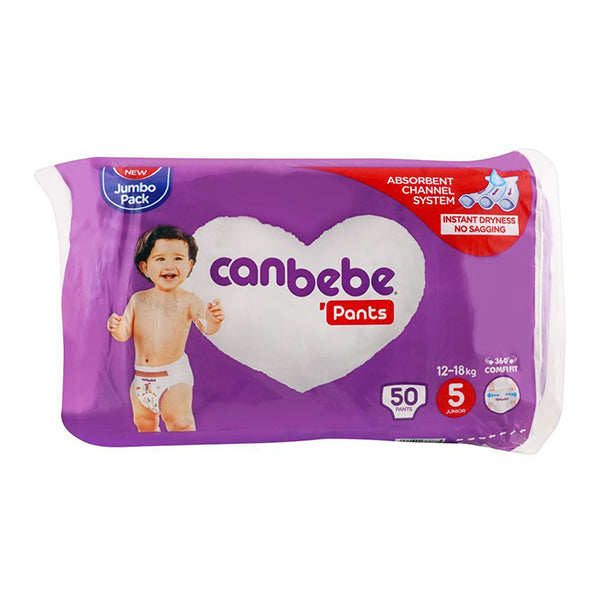 CANBEBE PANTS 12-18KG 5 JUNIOR 50 PANTS