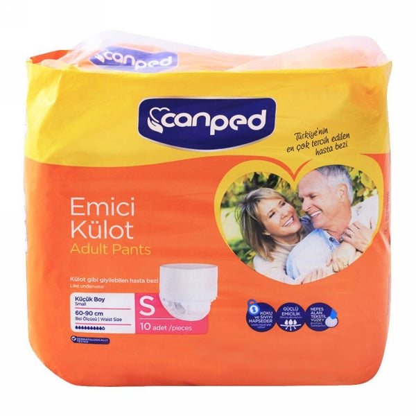 CANPED ADULT PANTS SMALL 10PCS