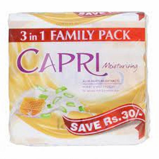 CAPRI ALOE HONEY & MILK 3IN1 BUNDLE 130GM