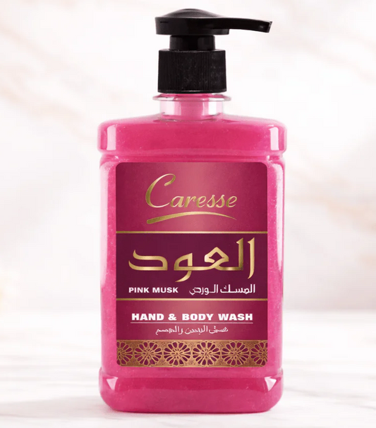 CARESSE PINK MUSK HAND & BODY WASH 400ML