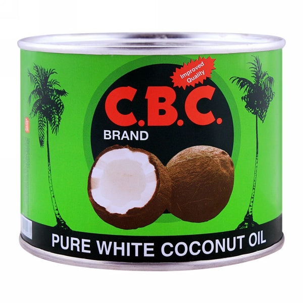C B C PURE WHITE COCONUT OIL 324GM