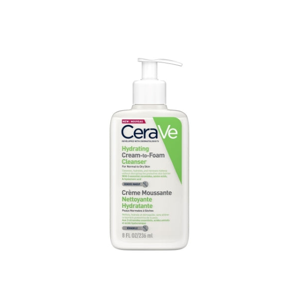 CERAVE HYDRATING CREAM TO FOAM 236ML