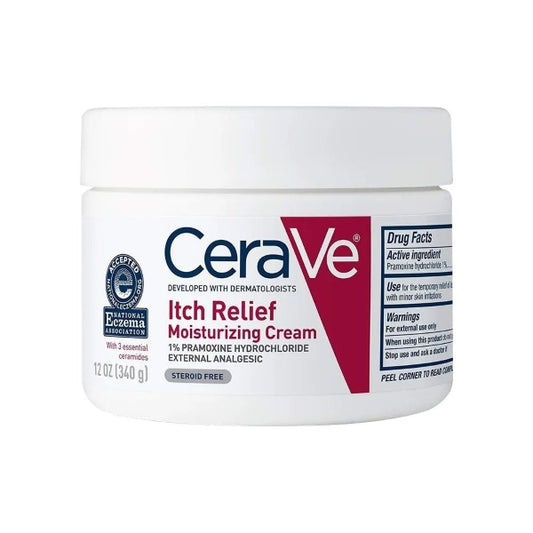 CERAVE ITCH RELIEF MOISTURIZING CREAM ITCH RELIEF 340G