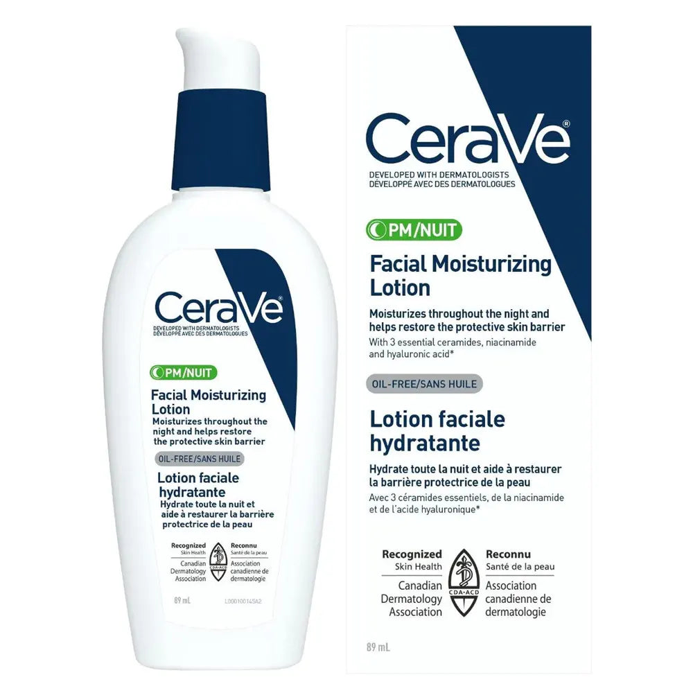 CeraVe Facial Moisturizing Lotion PM Ultra Lightweight – PM Lotion 89ML