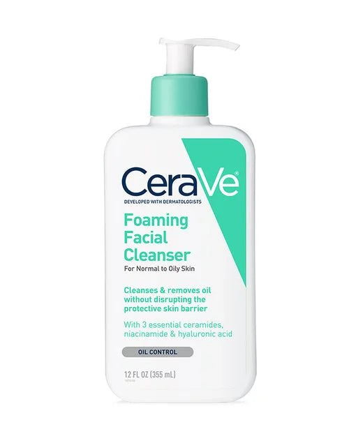 CeraVe Foaming Facial Cleanser Normal to Oily – Foaming Facial Cleanser 355ML
