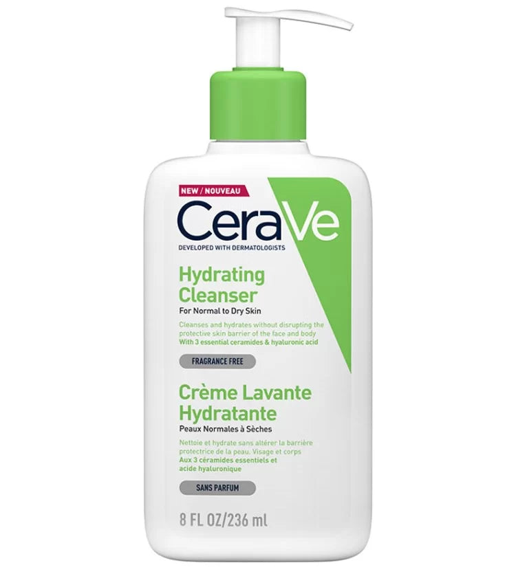 CeraVe Hydrating Cleanser Normal to Dry – Hydrating Face Wash 236ML