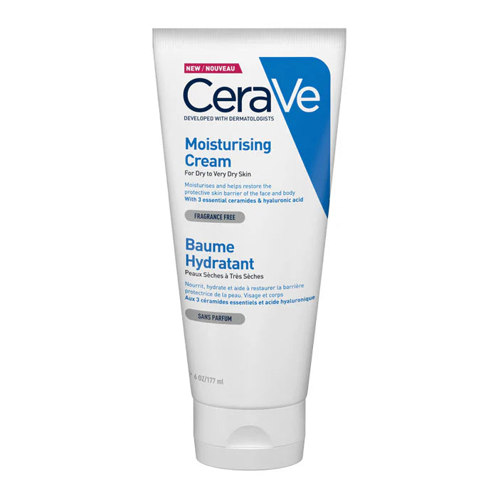 CeraVe Moisturising Cream Dry to Very Dry Skin Tube  – Hydrating Cream 177ML