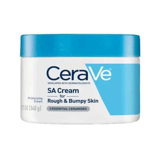 CeraVe SA Cream for Rough & Bumpy Skin 340g | Salicylic Acid Moisturizing Cream