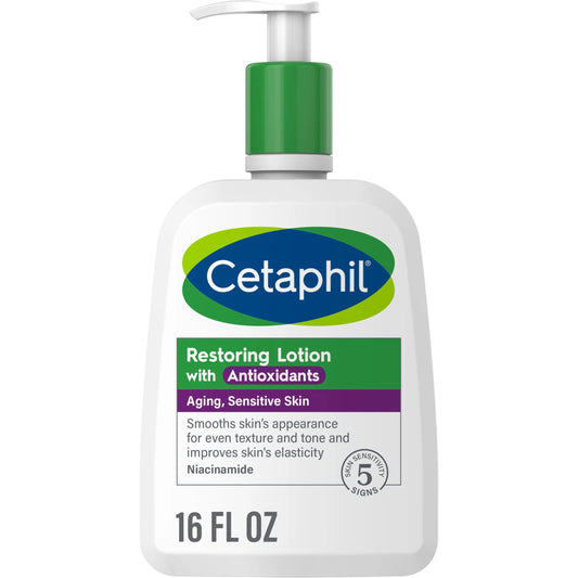 Cetaphil Restoring Lotion with Antioxidants 473ml – Anti-Aging Care for Sensitive Skin