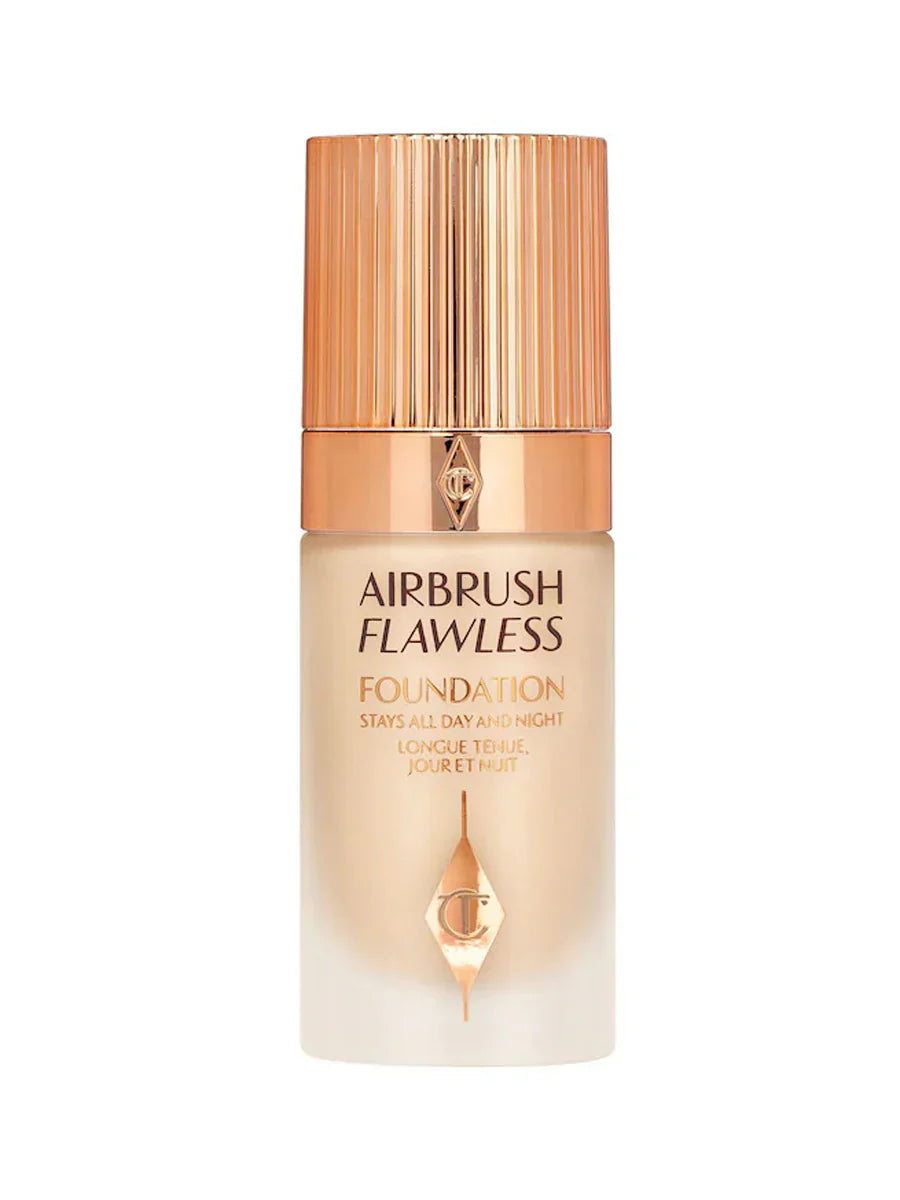 Charlotte Tilbury Airbrush Flawless Foundation 3 Warm 30ML – Full Coverage Matte Foundation