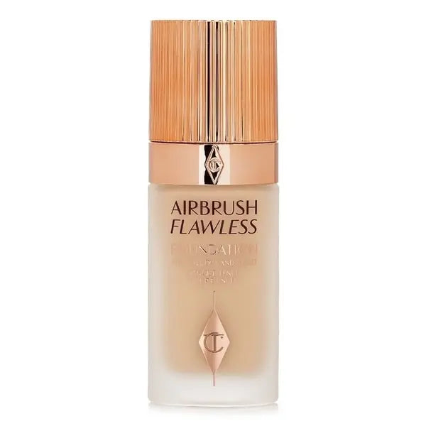 Charlotte Tilbury Airbrush Flawless Foundation 4 Warm 30ML – Full Coverage Matte Foundation