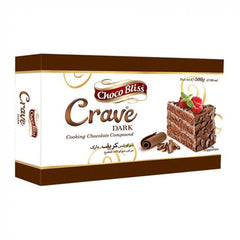 CHOCO BLISS CRAVE DARK COOKING CHOCOLATE COMPOUND 500GM