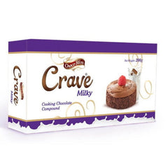 CHOCO BLISS CRAVE MILKY COOKING CHOCOLATE COMPOUND 500GM