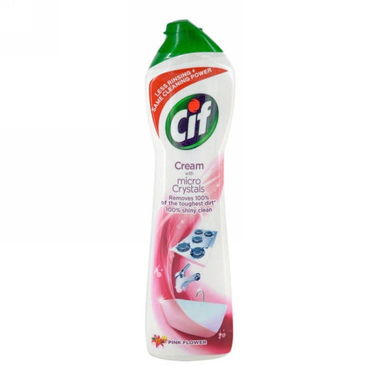 CIF CREAM MICRO CRYSTAL PINK FLOWER 500ML