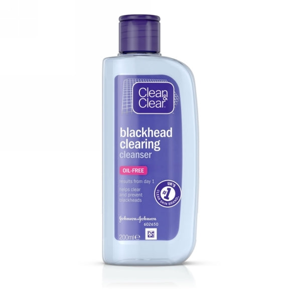  CLEAN & CLEAR BLACKHEAD CLEARING CLEANSEER 200ML