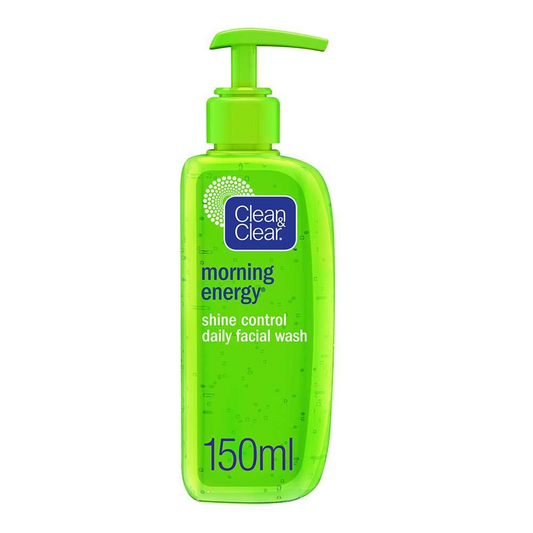 CLEAN&CLEAR FACEWASH MORNING ENERGY SHINE CONTROL 150ML