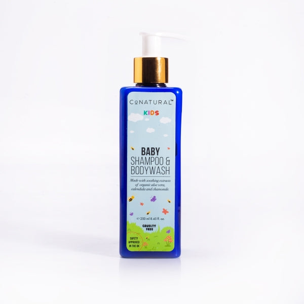 CO NATURAL BABY SHAMPOO & BODY WASH 250ML
