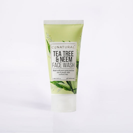 CO NATURAL TEA TREE & NEEM FACE WASH 150ML