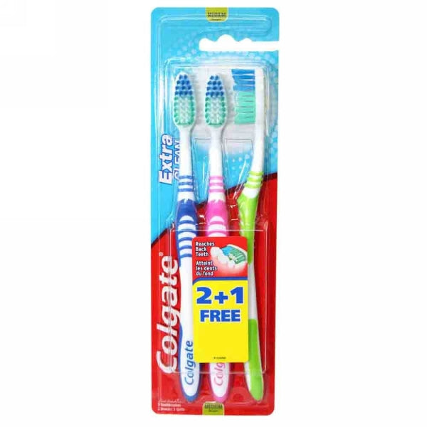 COLGATE EXTRA CLEAN TRIPLE PACK SOFT
