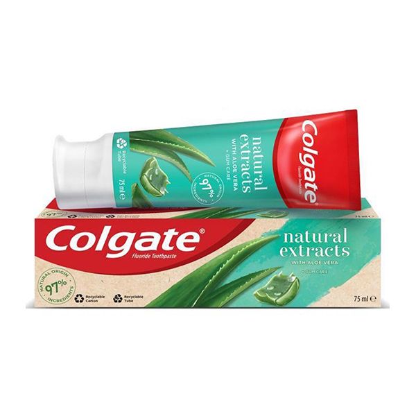 COLGATE NATURAL EXTRACTS ALOE VERA T/P 75ML
