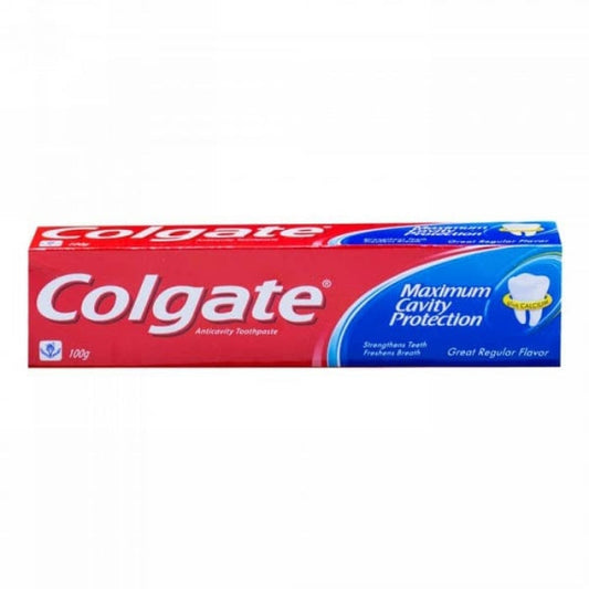 COLGATE TOOTHPASTE MAXIMUM CAVITY PROTECTION PLUS CALCIUM 100G