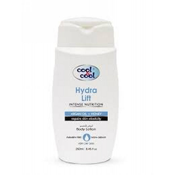 COOL&COOL HYDRA LIFT ARGAN OIL+HONEY BODY LOTION 500ML