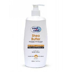 COOL&COOL SHEA BUTTER +LAVENDER OIL BODY LOTION 500ML