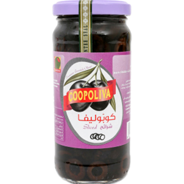  COOPOLIVA SLICED BLACK OLIVES 114G