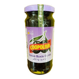 COOPOLIVA SLICED BLACK OLIVES 230G