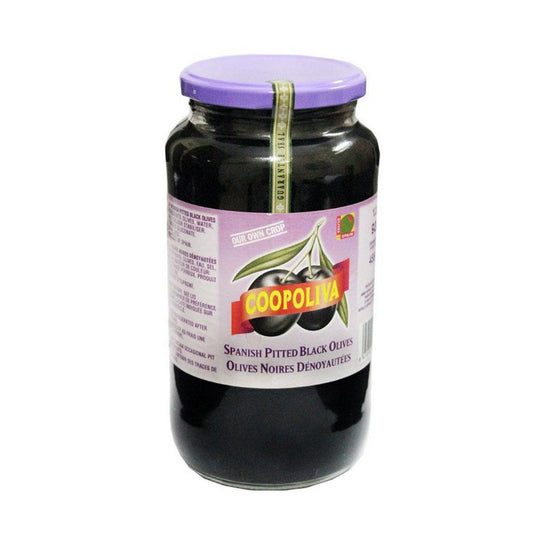  COOPOLIVA WHOLE BLACK OLIVES 85G