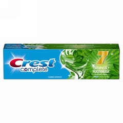 CREST TOOTH PASTE COMPLETE 7+MOUTH WASH NATURAL FRESH MINT 100ML