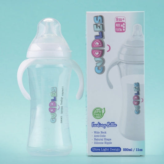 CUDDLES FEEDING BOTTLE 330 ML