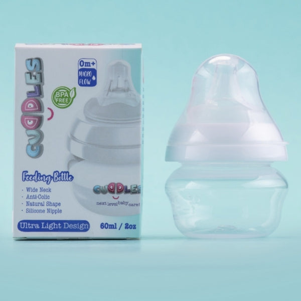 CUDDLES FEEDING BOTTLE 60ML