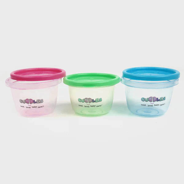 CUDDLES SAFE STORAGE CUPS 133ML