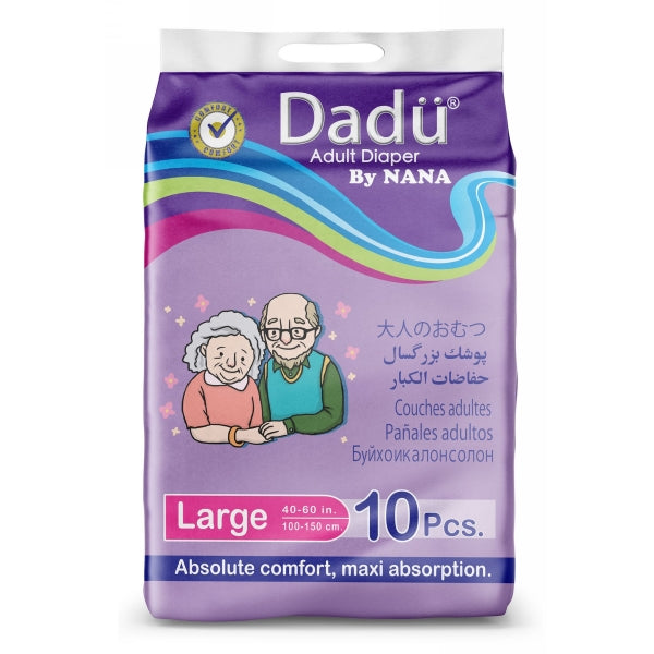 DADU ADULT DIAPER LARGE 10PCS
