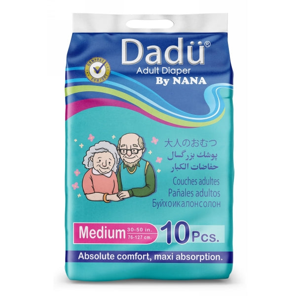DADU ADULT DIAPER MEDIUM 10PCS