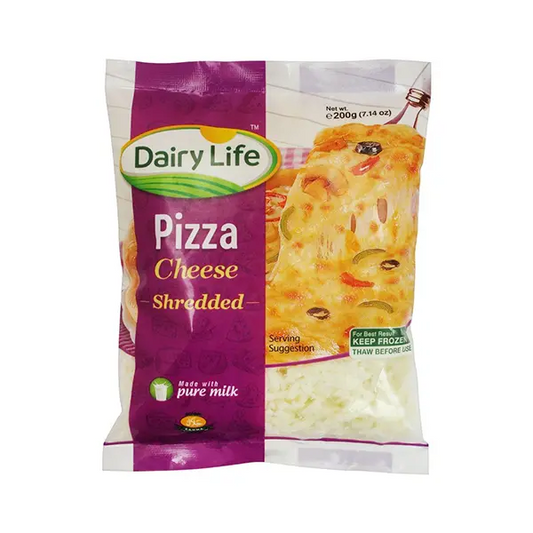 DAILY LIFE PIZZA TOPPING SHREDDED CHEESE 200G