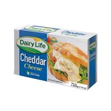 DAIRY LIFE CHEDDAR CHEESE 200G