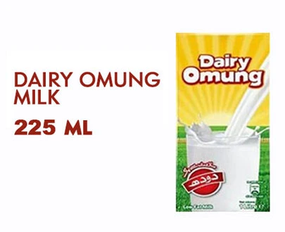 DAIRY OMUNG LOW FAT MILK TETRA PACK 225ML