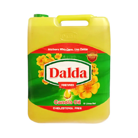 Dalda Fortified Canola Oil 10L | Healthy Cooking Oil Family Pack