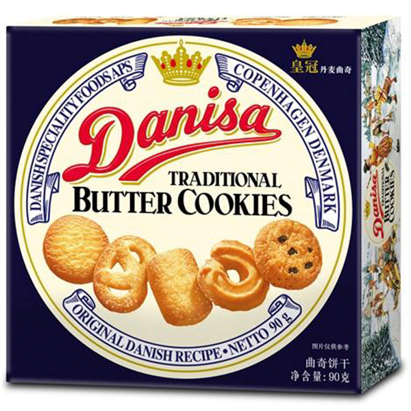  DANISA TRADITIONAL BUTTER COOKIES 90G