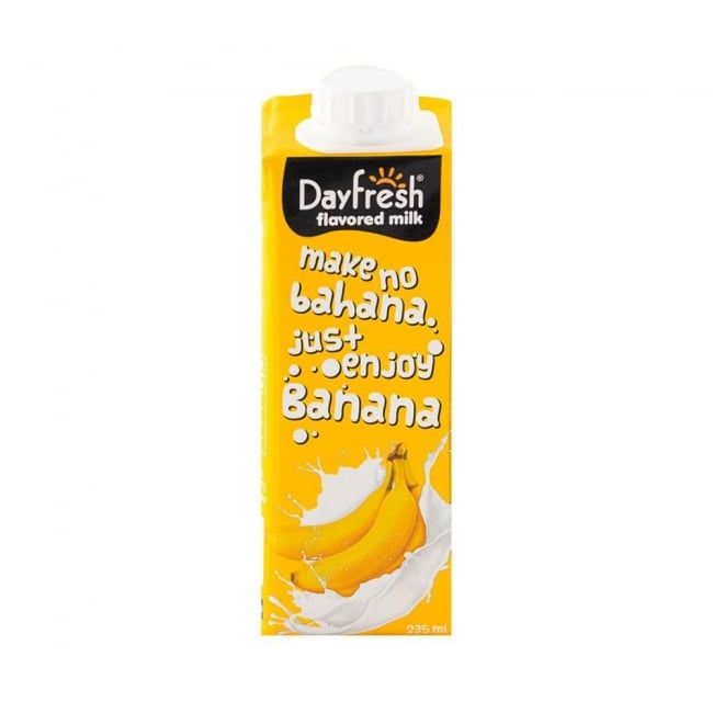 DAYFRESH BANANA FLAVOURED MILK 225ML