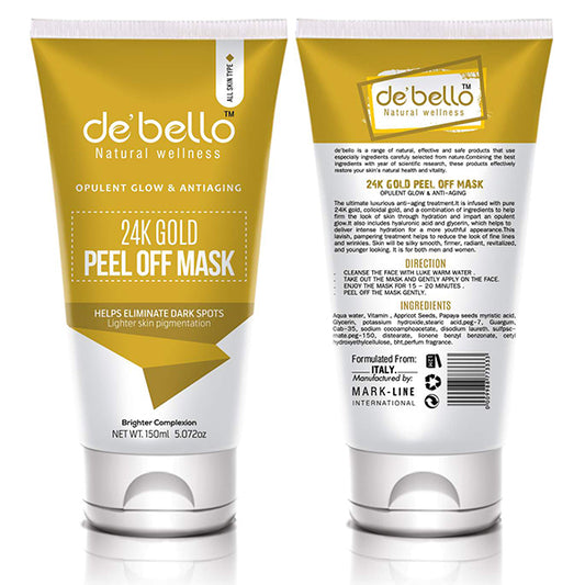 DEBELLO GOLD FACIAL SCRUB 150ML