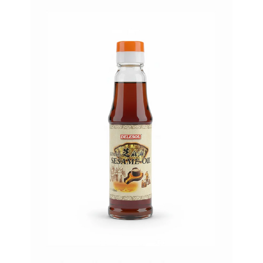 Delesol Blended Sesame Oil 150ml | Premium Sesame Cooking Oil for Stir Fry & Marinades